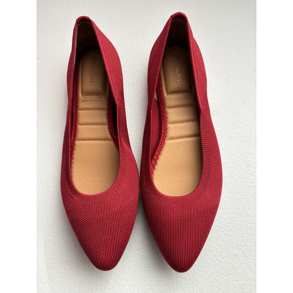 Cynthia Rowley Knit Pointed Toe Flats Chelsea Comfortable Everyday Shoes Size 8M - Picture 1 of 6